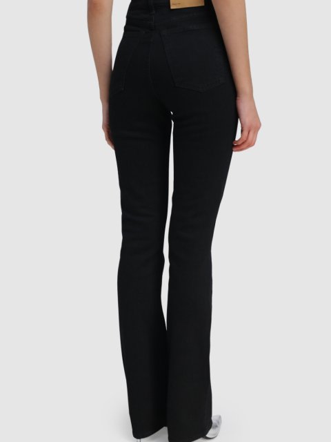 Чёрные джинсы HELMUT LANG: фото 4 - Invogue