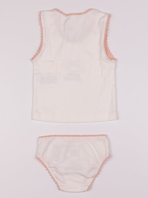 Белая майка,трусы STELLA MCCARTNEY KIDS: фото 1 - Invogue