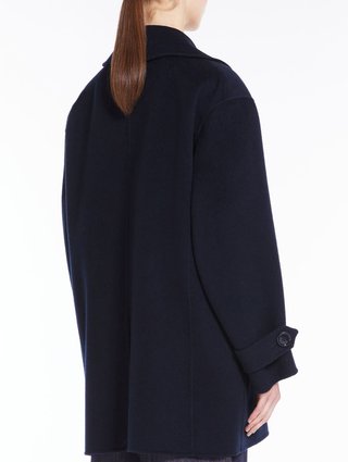 Темно-синє пальто MAX MARA : фото 2 - Invogue