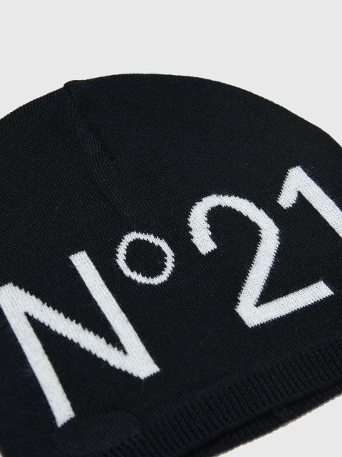 Чорна шапка № 21 KIDS : фото 2 - Invogue