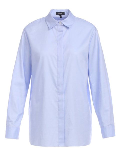 Бежева сорочка THEORY : фото - Invogue