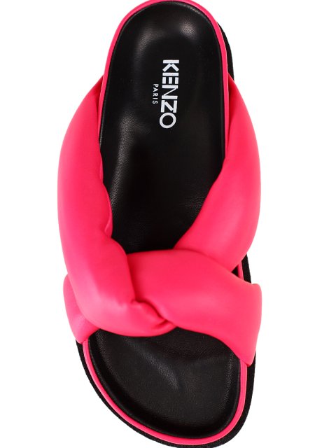 Малинові шльопанці KENZO : фото 6 - Invogue