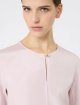 Рожева блуза MAX MARA з еластичного шовкового крепдешину: фото 4 - Invogue
