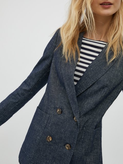 Синій жакет MAX&CO : фото 2 - Invogue