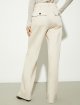 Кремовые брюки Max&Co из габардина: фото 3 - Invogue