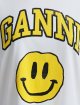 Белая футболка GANNI: фото 4 - Invogue