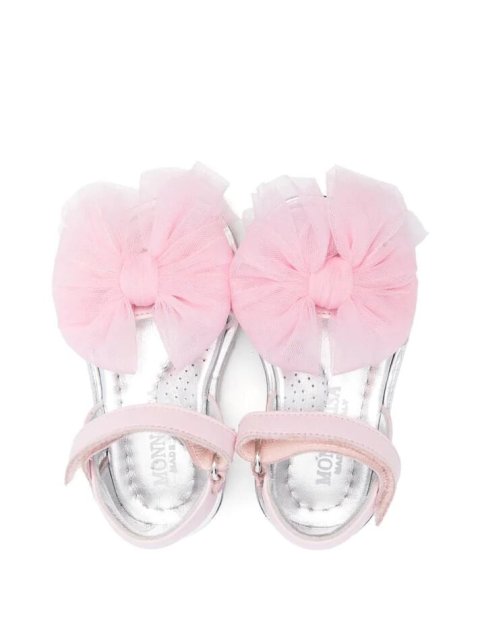 Рожеві босоніжки MONNALISA : фото 2 - Invogue