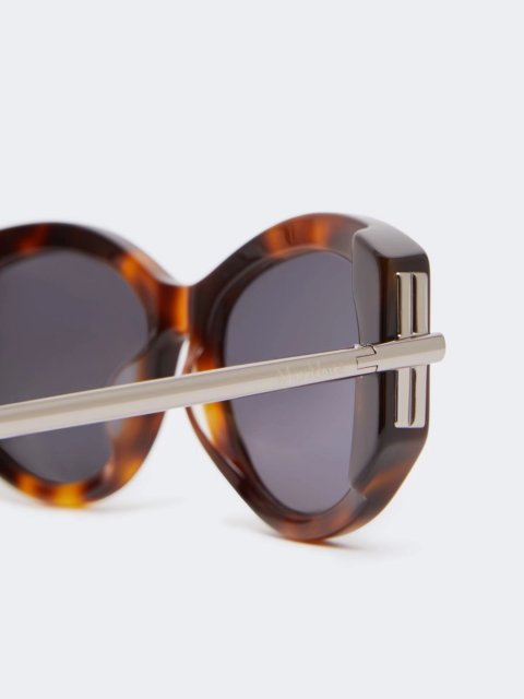 Коричневі сонцезахисні окуляри MAX MARA овальної форми: фото 3 - Invogue