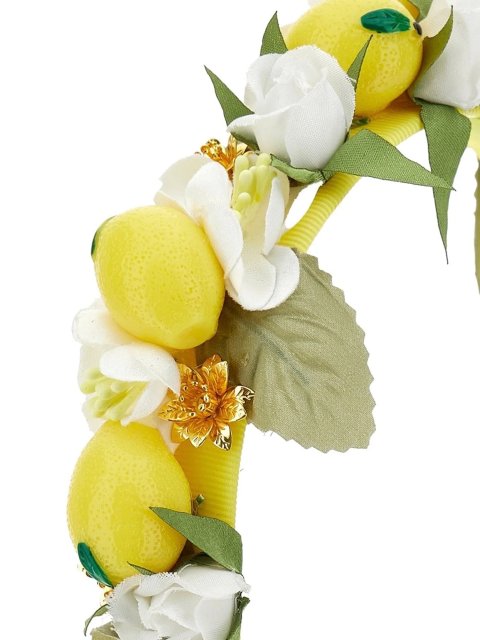 Ободок для волосся Lemon Monnalisa: фото 2 - Invogue