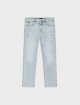 Блакитні джинси BOSS з еластичного деніму: фото - Invogue