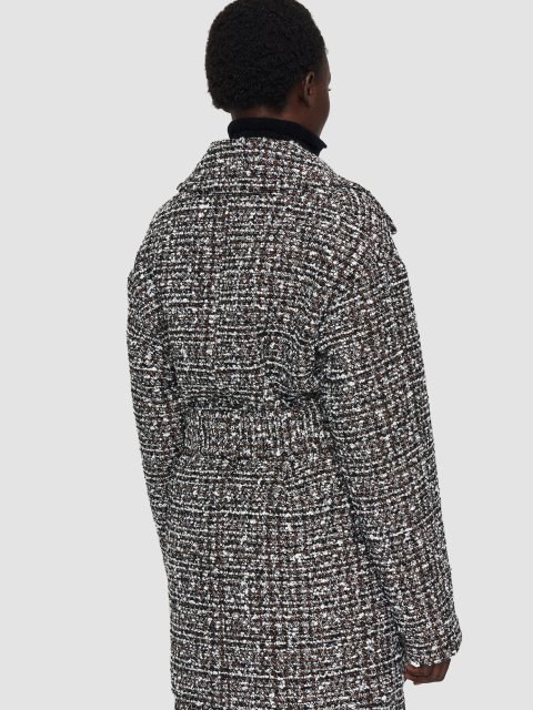 Черное пальто JOSEPH: фото 2 - Invogue