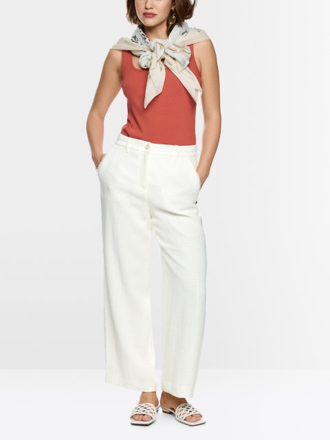 Красный топ Marc Cain из модала: фото 1 - Invogue