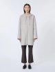 Бежеве пальто MAX MARA з чистої вовни: фото 3 - Invogue