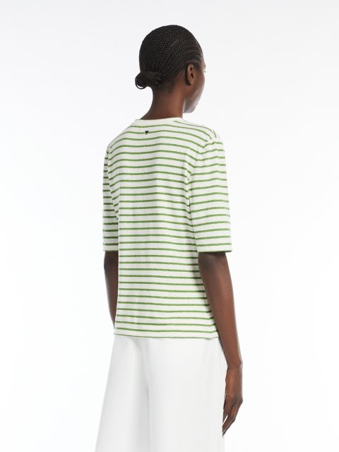 Футболка Weekend Max Mara з еласточного льону: фото 3 - Invogue