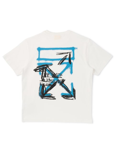 Белая футболка Off-White из хлопка: фото 1 - Invogue