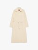 Біле пальто MAX MARA з вовни: фото - Invogue