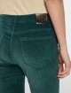 Темно-бирюзовые брюки Marc Cain бархатные: фото 6 - Invogue