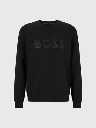 Чёрный свитшот BOSS: фото - Invogue