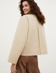 Бежевая куртка MAX&CO свободного кроя: фото 2 - Invogue