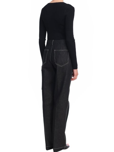 Чорний светр SPORTMAX : фото 2 - Invogue