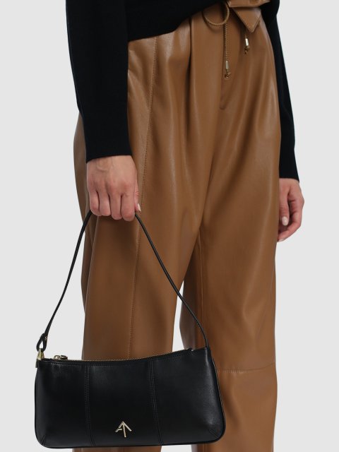 Чорна сумка MANU ATELIER : фото 2 - Invogue