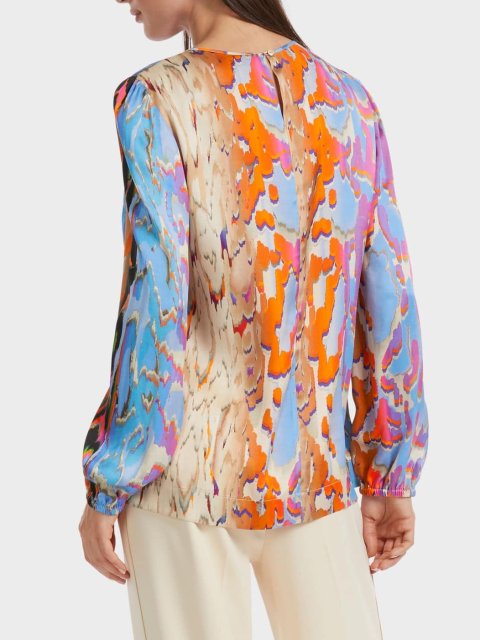 Синя блуза MARC CAIN : фото 2 - Invogue