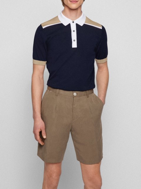 Тёмно-синий свитер BOSS: фото 1 - Invogue