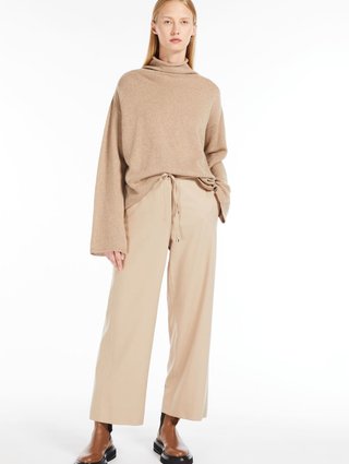 Бежевый свитер MAX MARA: фото 4 - Invogue
