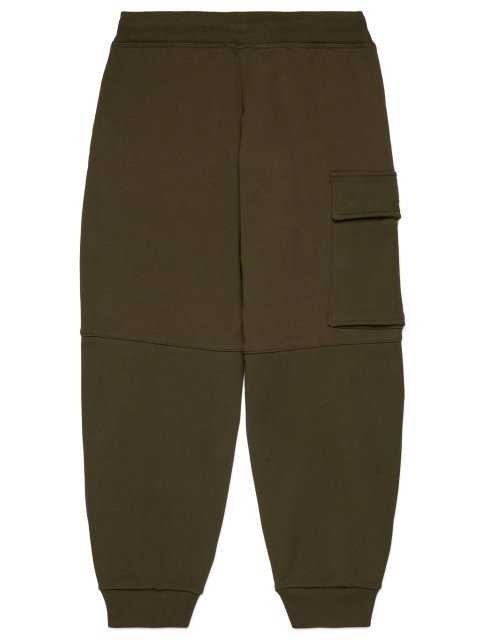 Кофта та штани кольору хакі DSQUARED KID з бавовни: фото 2 - Invogue