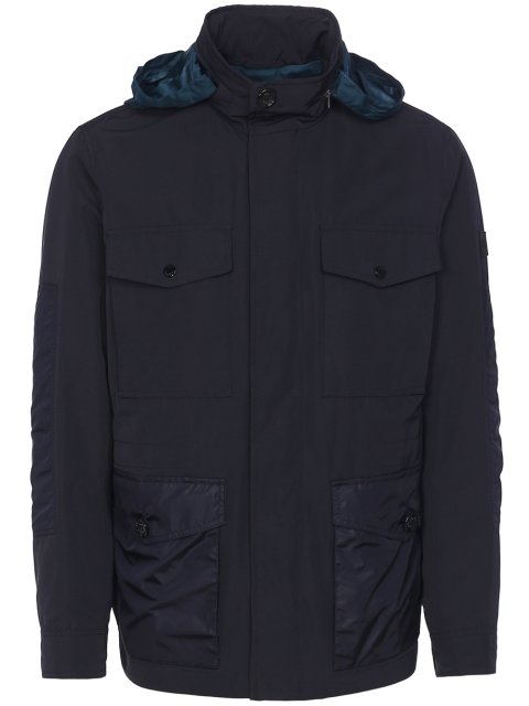 Темно-синя куртка BOSS : фото - Invogue