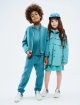 Блакитні штани EMPORIO ARMANI KIDS : фото 3 - Invogue