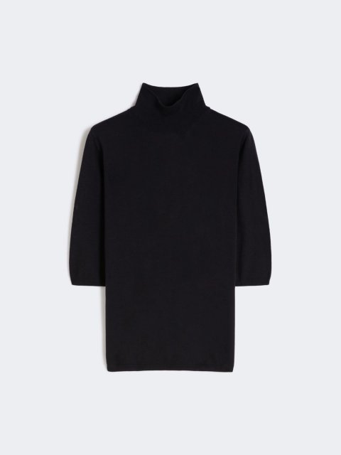 Темно-синий свитер MAX MARA из шерсти: фото - Invogue