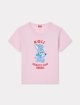 Рожева футболка Kenzo з бавовни: фото - Invogue