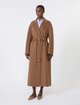 Светло-коричневое пальто Max Mara из шерсти: фото 1 - Invogue