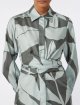 Сукня з принтом Max Mara з шовку: фото 4 - Invogue