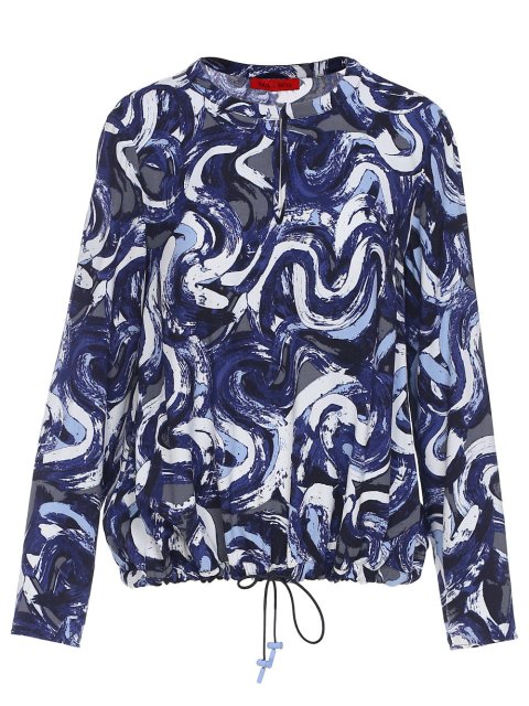 Синяя блуза MAX&CO: фото - Invogue