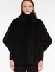 Чорне пончо MAX MARA : фото 1 - Invogue