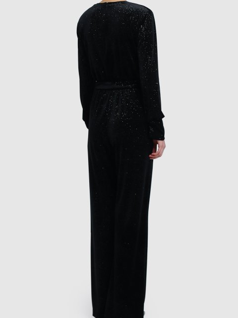 Чёрный комбинезон MAX&CO: фото 2 - Invogue