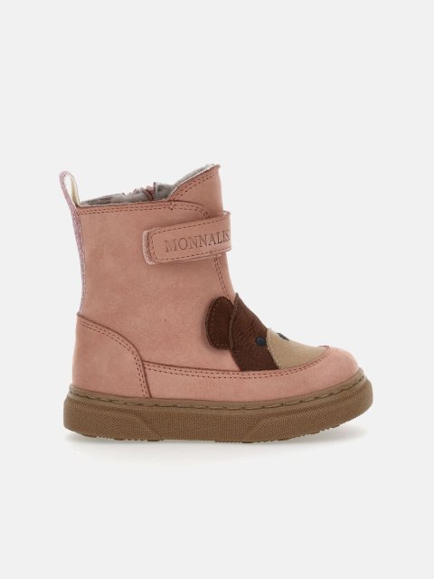 Рожеві чоботи MONNALISA : фото - Invogue