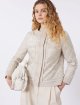 Бежева куртка WEEKEND MAX MARA з водовідштовхувального полотна: фото 4 - Invogue