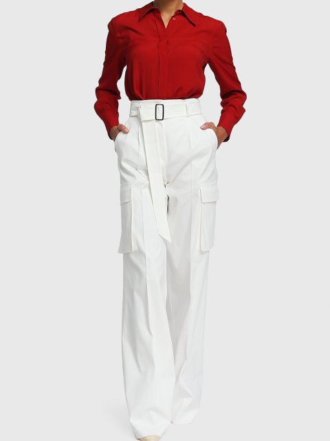 Рожеві брюки MAX MARA : фото 1 - Invogue
