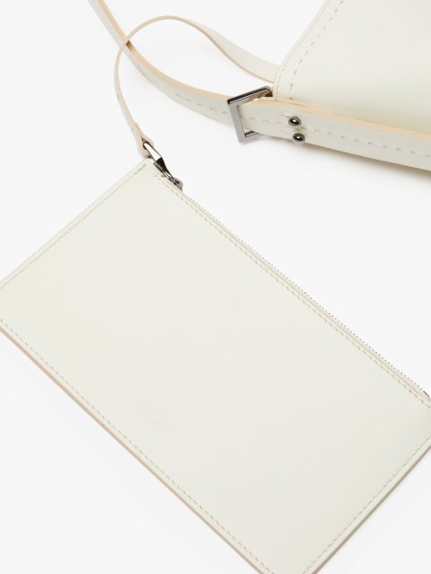 Белая сумка MAX MARA: фото 6 - Invogue