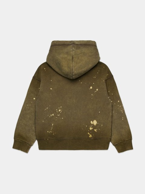 Оливковая кофта DSQUARED KID из хлопка: фото 1 - Invogue