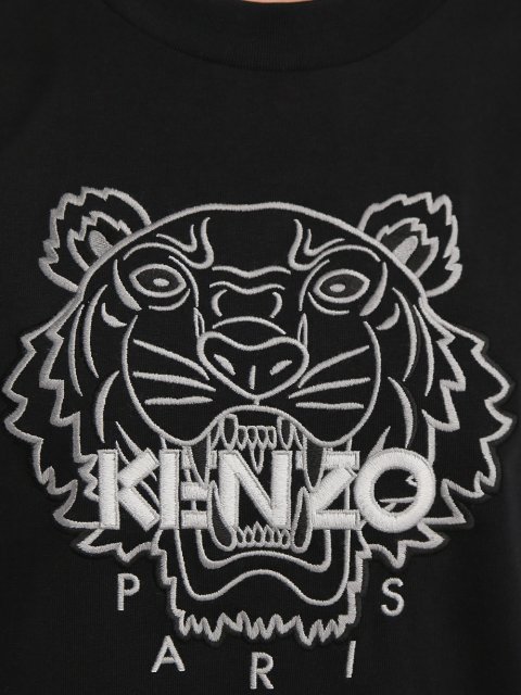 Чорна футболка KENZO : фото 4 - Invogue