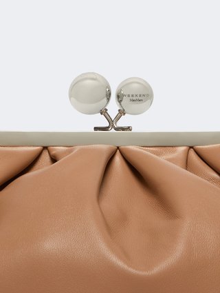 Коричнева сумка Pasticcino Weekend MaxMara зі шкіри: фото 4 - Invogue