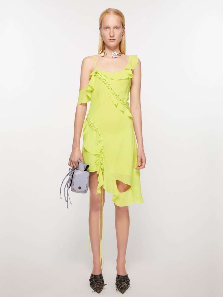 Жовта сукня ACNE STUDIOS : фото 1 - Invogue