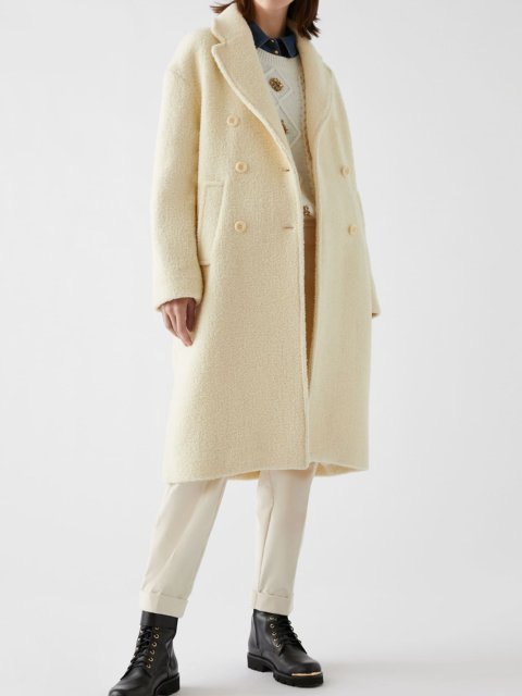 Кремове пальто PENNYBLACK : фото 1 - Invogue