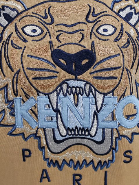 Бежевый свитшот KENZO: фото 5 - Invogue