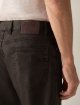 Темно-коричневі штани Zegna з льону з додаванням бавовни: фото 4 - Invogue