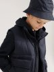 Темно-синя панама Emporio Armani з логотипом: фото 1 - Invogue